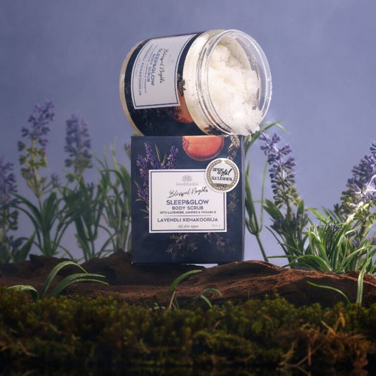Lavender Body Scrub With Grapefruit Essential Oil - 250 ml