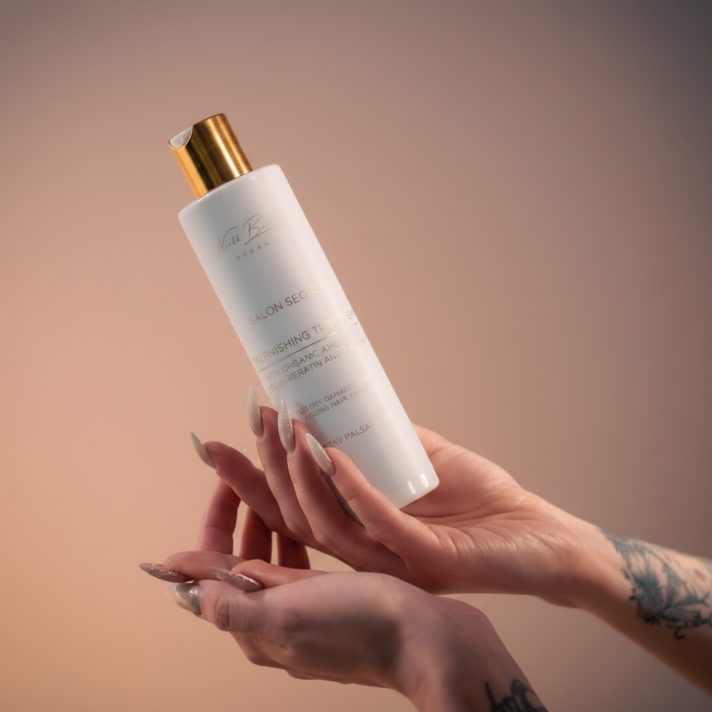 NORTH BEAUTY - Regeneráló Hajbalzsam vegán keratinnal, argánolajjal és növényi fehérjékkel, 250ml