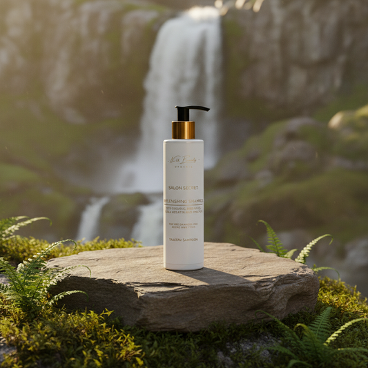 NORTH BEAUTY - Regeneráló Sampon vegán keratinnal, argánolajjal és növényi fehérjékkel, 250ml