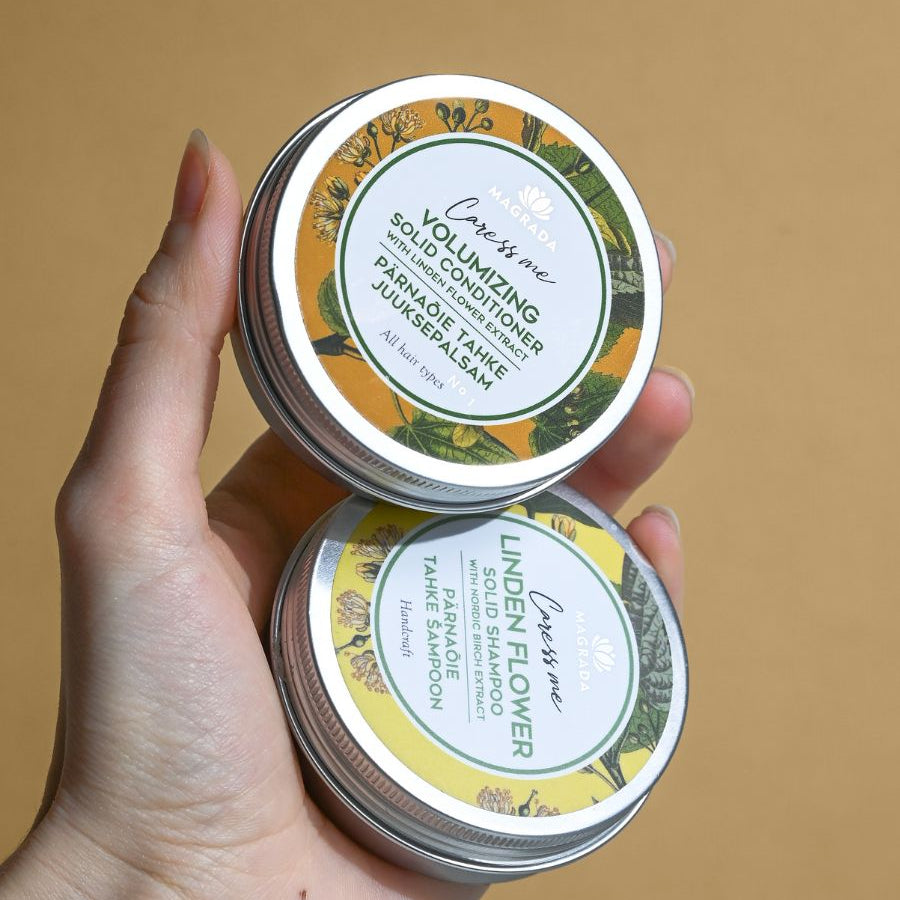 Volumizing Solid Conditioner With Linden Flower Extract