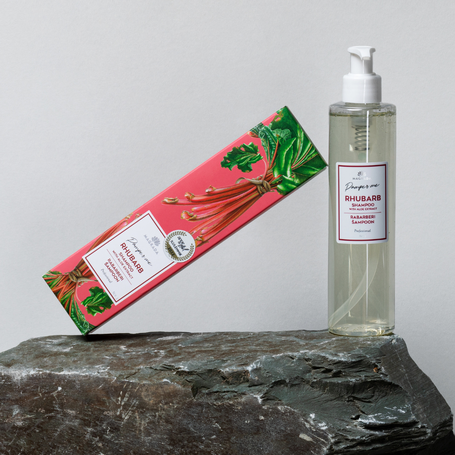 Rhubarb Shampoo With Aloe Extract - 250 ml