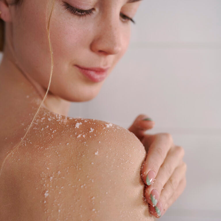 Lavender Body Scrub With Grapefruit Essential Oil - 250 ml