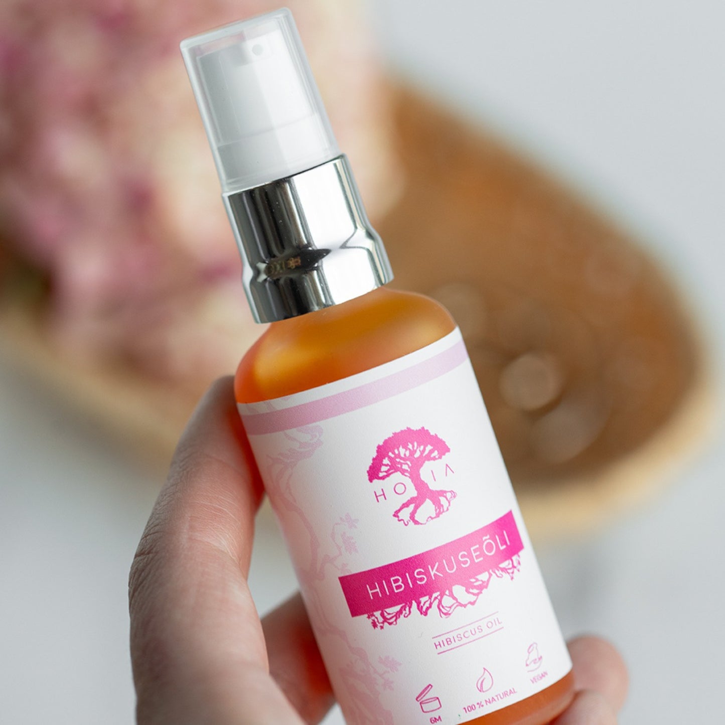Organic Hibiscus Beauty Oil, 50ml