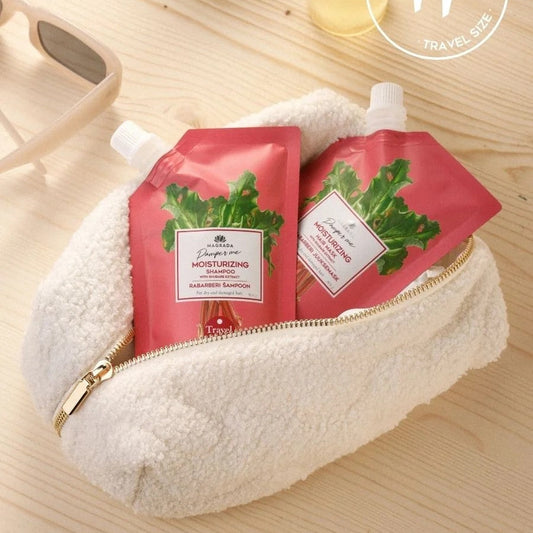 TRAVEL SIZE Rhubarb Hair Mask With Castor Oil - 100 ml