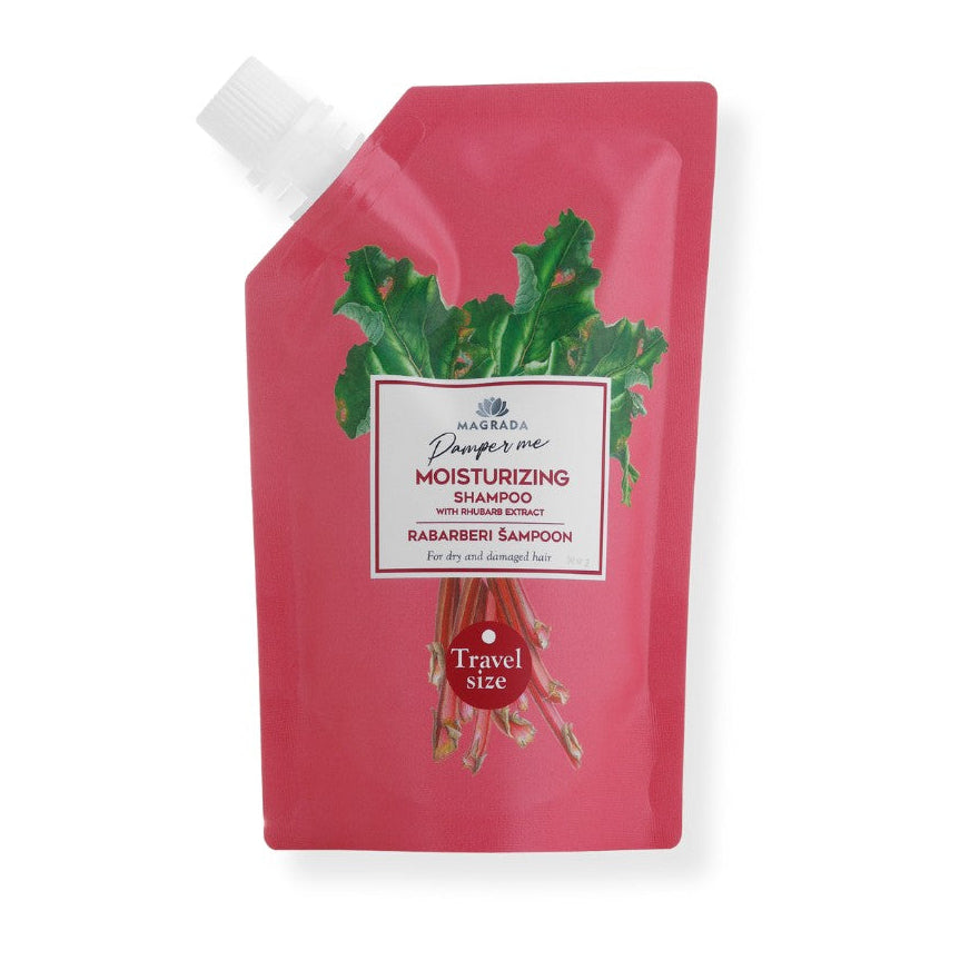 TRAVEL SIZE Rhubarb Shampoo With Aloe Extract - 100 ml